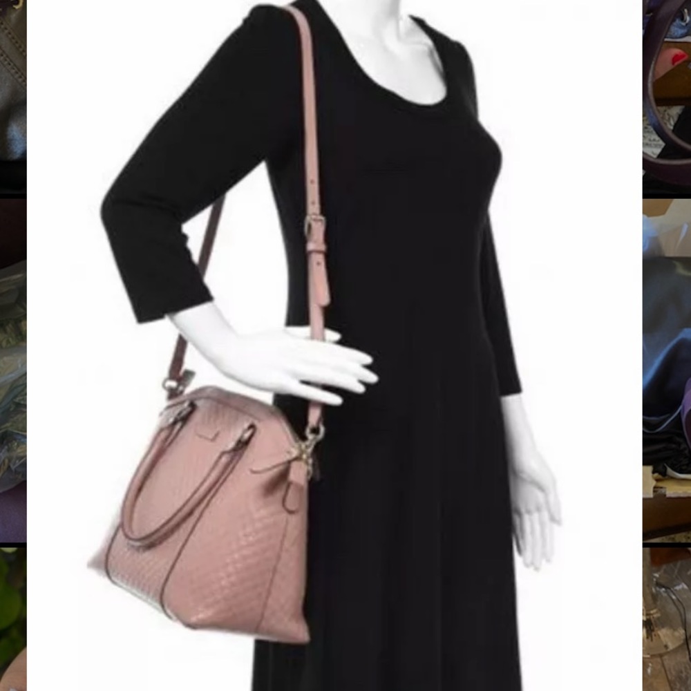Gucci Large Leather Micro GG Guccissima Purse - Picture 9 of 9